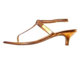 NEW J CREW COPPER HOBBY T-STRAP KITTEN HEELS size 8