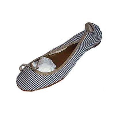NEW J CREW LISETTE SEERSUCKER BALLET FLATS size 7 $118