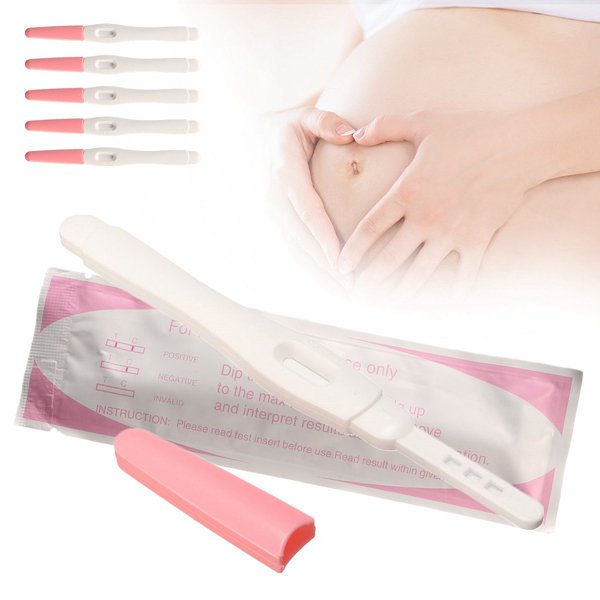 5Pcs Early Urine Pregnancy Midstream Test Tester Sticks Kit Set HCG Detection For Home