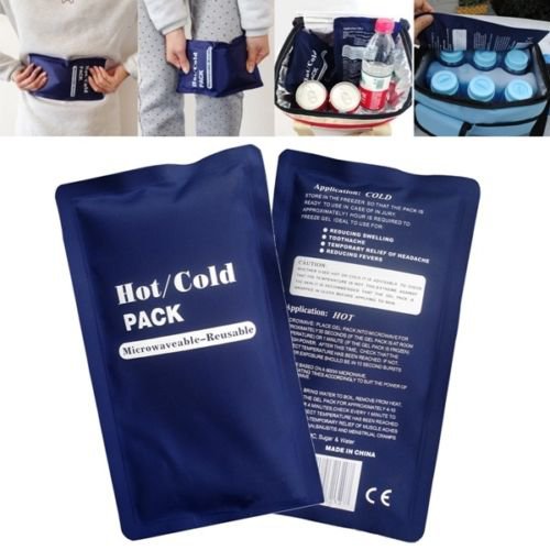 Reusable Ice Hot Cold Heat Pad Pack Muscle Back Pain Relief Fist Aid Medicine Therapy Food Storage