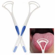 1pcs Tongue Cleaner Scraper Fresh Breath Mouth Hygiene Oral Care