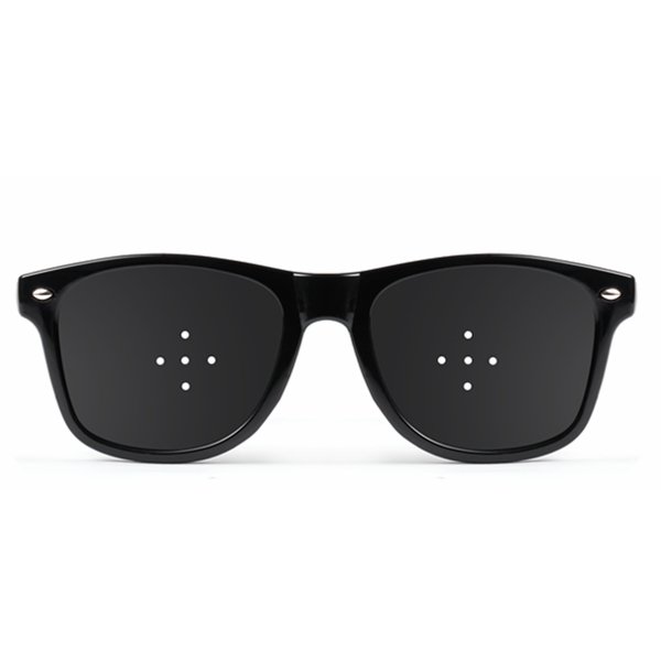 5 Holes Anti Fatigue Eyesight Vision Improve Pinhole Stenopeic Glasses Pin Hole Sunglasses