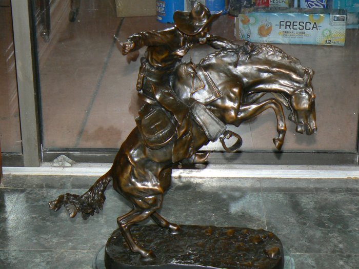 Frederick Remington Bronze Statue
