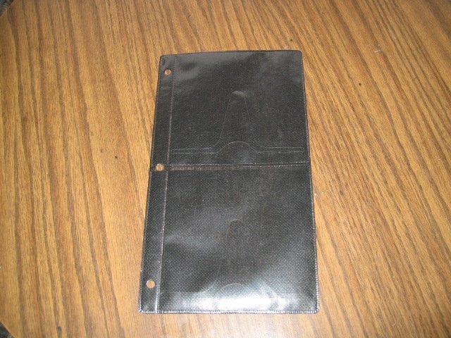 100 - 4 CD/DVD BINDING SLEEVES, BLACK - SF007BLK