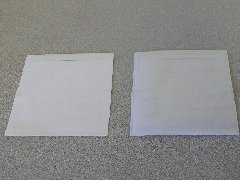 100 VINYL (PVC) SLEEVES W/ ADHESIVE BACKING - V1
