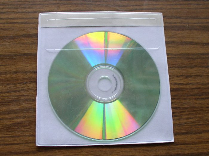 100 VINYL SLEEVE WITH ADHESIVE BACK, INNER FABRIC - V1A