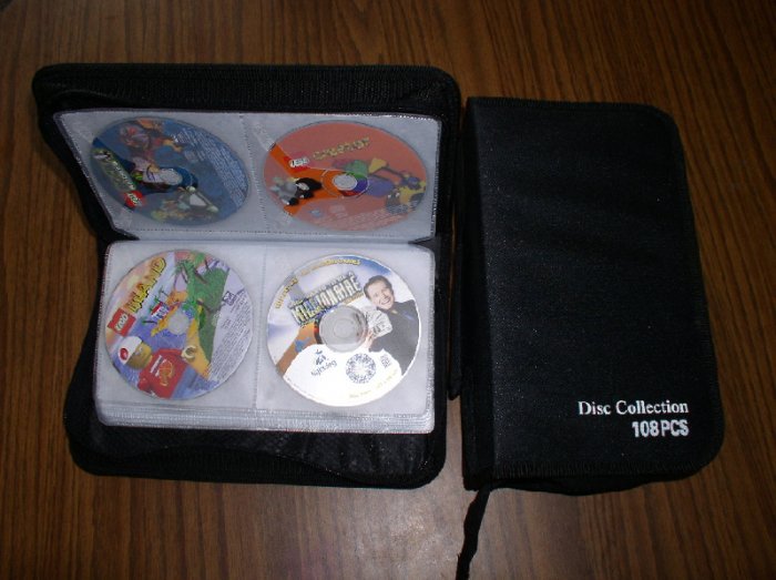 CD WALLET THAT HOLDS 108 CDS - JS35