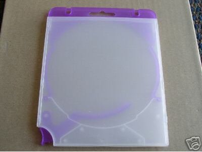 50 TRIGGER EJECTOR CD CASES, PURPLE - TRIGPUR
