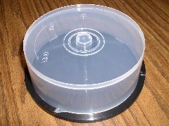 24 CD SPINDLES HOLDS 25 CDS EACH (CAKE BOX) - PSC110