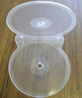 100 CD BINDING CLAMSHELL DOUBLE CLEAR SF18
