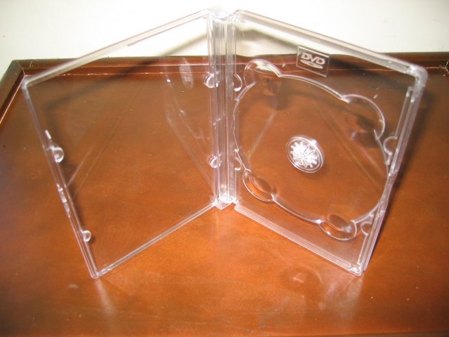 25 RARE DVD CASES, SUPER CLEAR - SF11