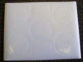 500 MINI CD-R LABELS, HIGH GLOSS - MB3