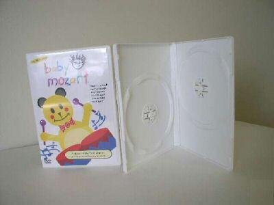 50 NEW DOUBLE DVD CASES, WHITE - PSD38