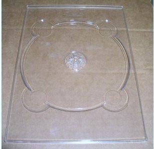 100 CLEAR DIGITAL TRAYS W/ LOGO - PSD29LOGO