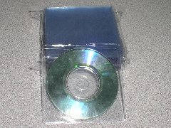 500 MINI CD/DVD VINYL SLEEVES - JS28
