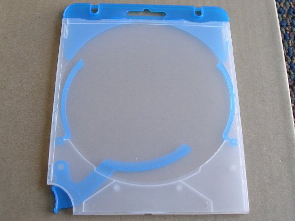 100 TRIGGER EJECTOR CD CASES, BLUE - TRIGBLU