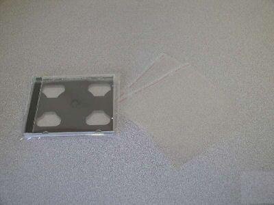 500 SINGLE or DOUBLE CD CASE SLEEVE With SEAL - JS80