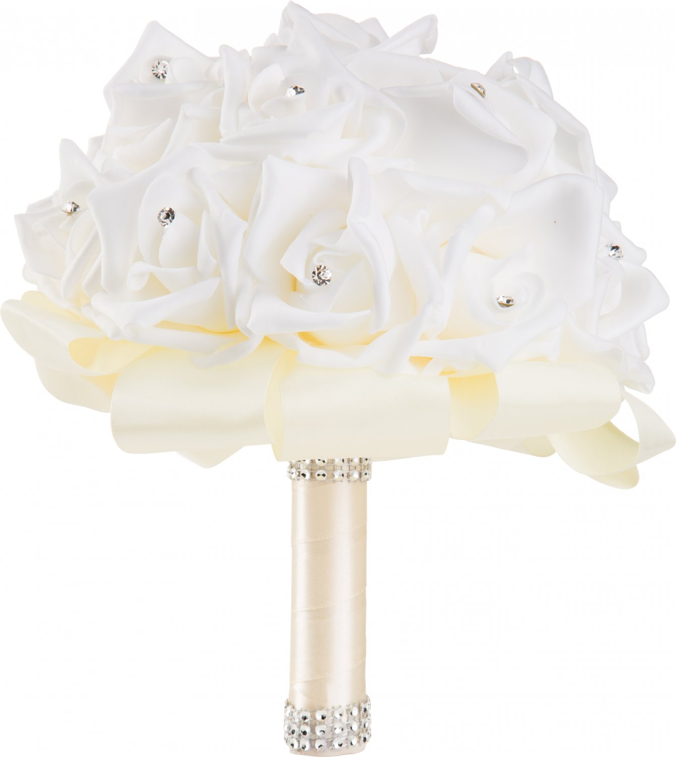Handmade Ivory Wedding Bouquet by WorldofWeddings