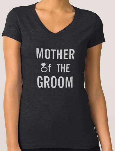 T-Shirt - Mother of the Groom Ring Bling