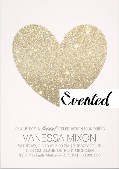 Invitation | Heart Fab Bride (Qty 10)