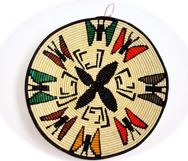 Wounaan & Embera Indian Woven Plate