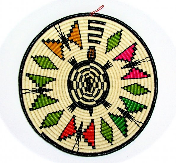 Wounaan & Embera Indian Woven Plate