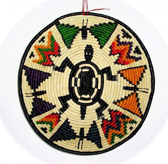 Wounaan & Embera Indian Woven Plate