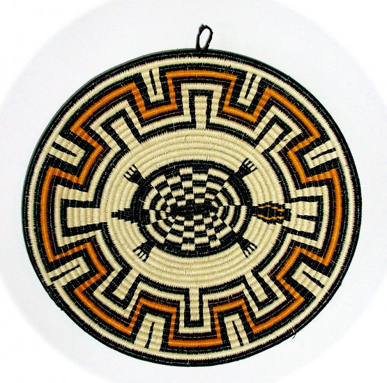 Wounaan & Embera Indian Woven Plate