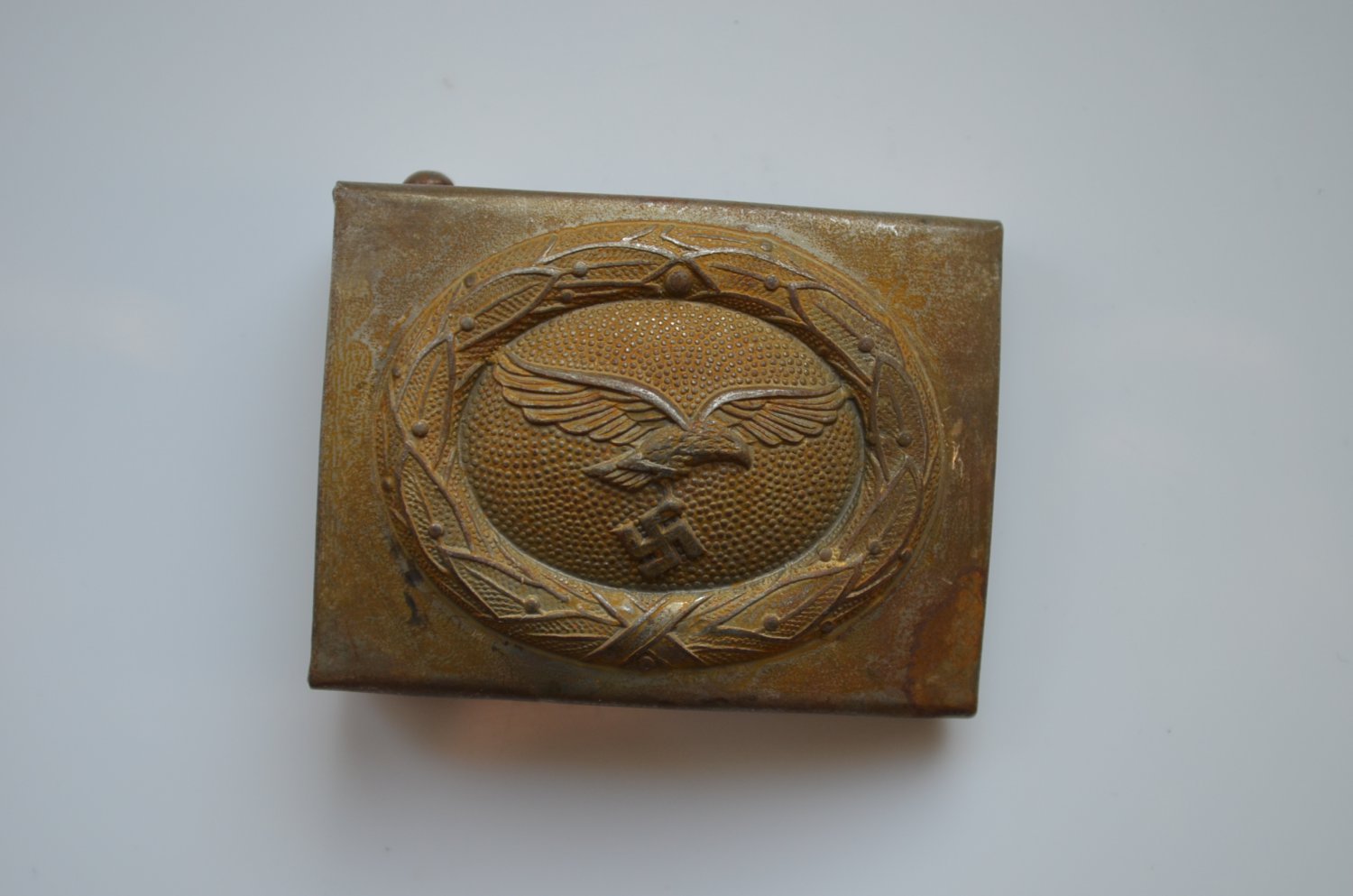 WWII THE GERMAN BUCKLE LUFTWAFFE STEEL