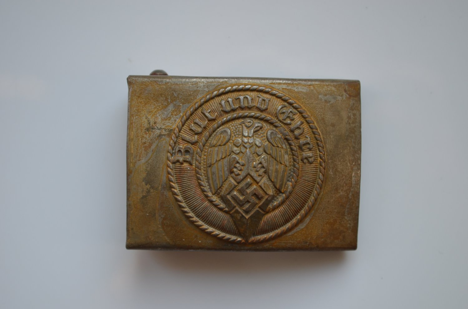 WWII THE GERMAN BUCKLE HITLERJUGEND HJ STEEL