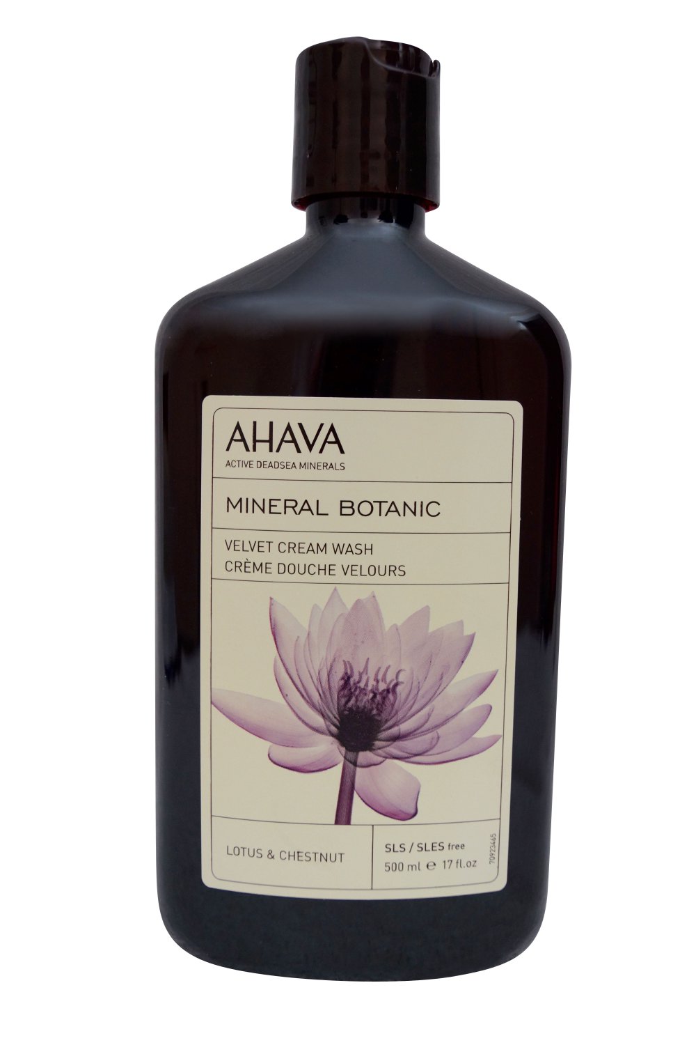 AHAVA Mineral Botanic Velvet Cream Wash Lotus & Chestnut 500 ml.