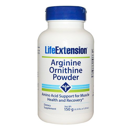 Life Extension Arginine/Ornithine Powder, 5.29 Ounce