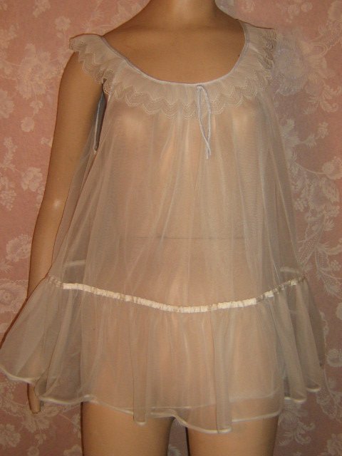 Sold After Eight Vintage Nightgown Babydoll Xs S SheerSexiezPix Web Porn