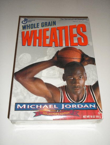 Michael Jordan Wheaties Box .Free Ship !!!!