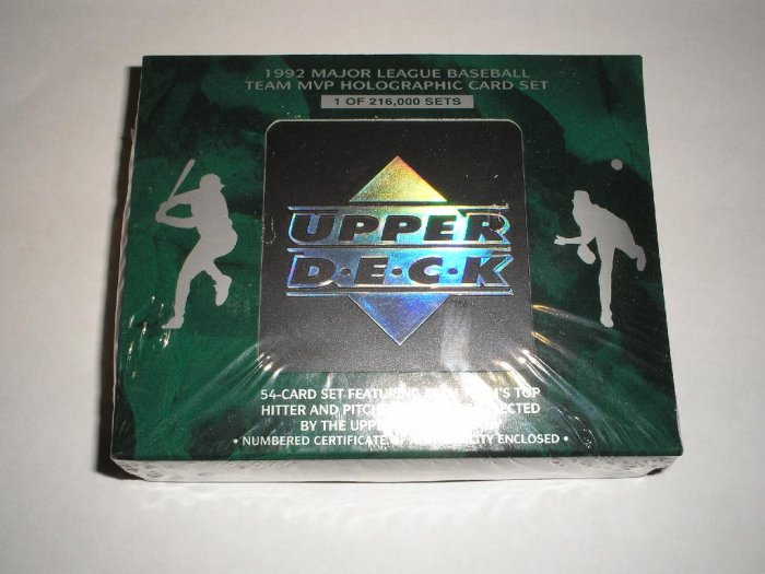 1992 Upper Deck Hologram Set