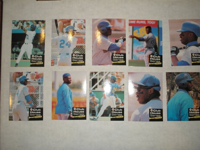 1992 Front Row Ken Griffey Jr. Club House Set