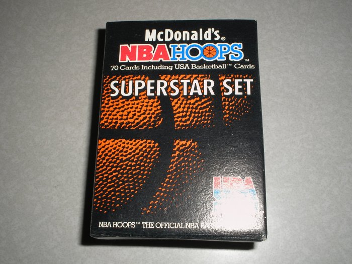1992 McDonald's NBA Hoops Superstar Set