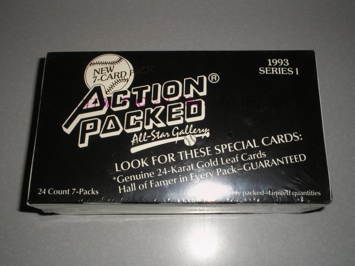 1993 Action Packed All Star Gallery Series 1 Unopened Box