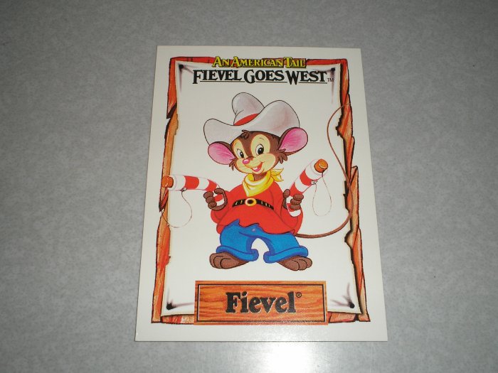 1991 Fievel Goes West Card Set