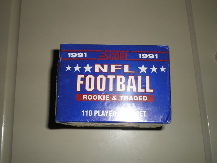 1991 Score Football Rookies and Traded Set