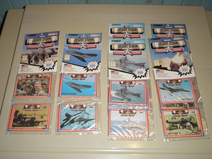 1991 Desert Storm Trading Cards