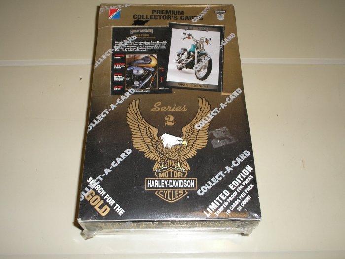 1992 Harley Davidson Cards Complete Factory Sealed Box