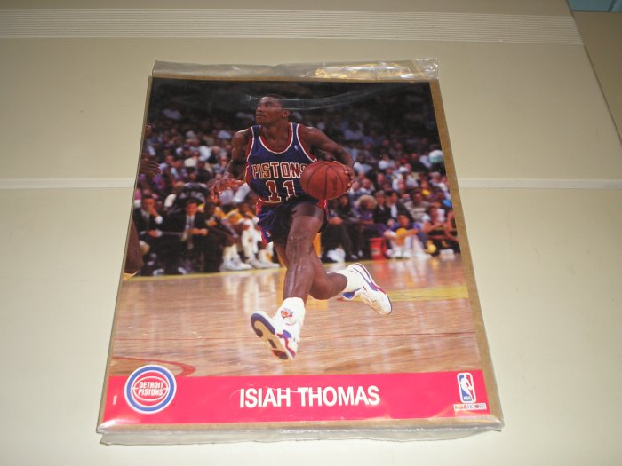 1990 Hoops Action Photos Isiah Thomas 8 x 10