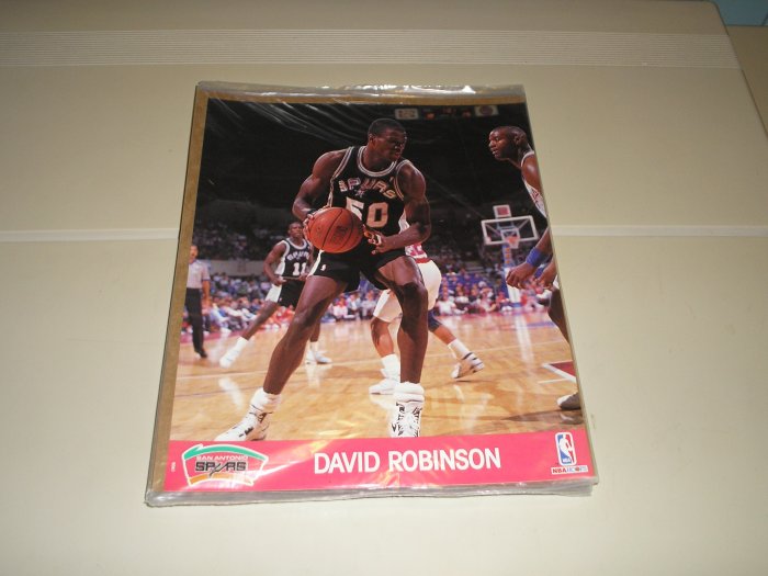 1990 Hoops Action Photos David Robinson 8 x 10