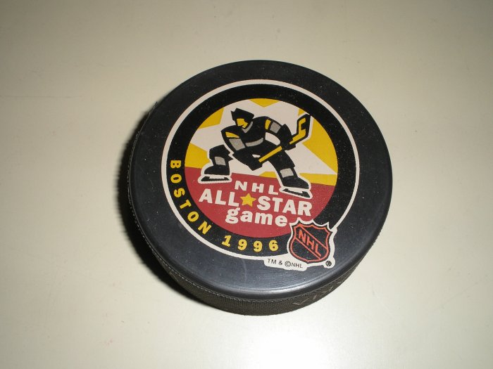 1996 NHL All-Star Puck from Boston