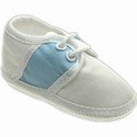 Boy Blue Classic Saddle Crib Shoes New in Box (Sz 2)