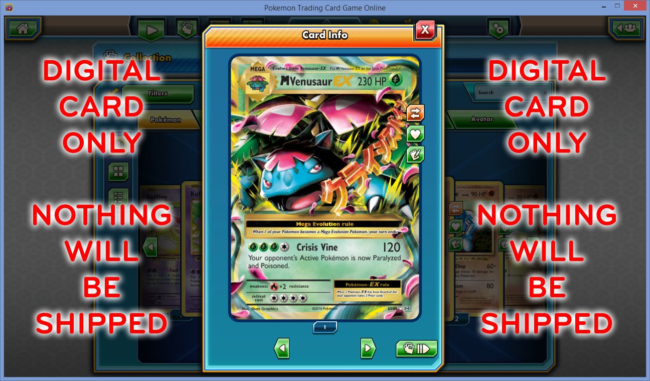 M MEGA VENUSAUR EX 2/108 Ultra Rare Holo NEW Pokemon XY Evolutions Set