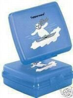 Tupperware Polar Bear Sandwich Keeper Set