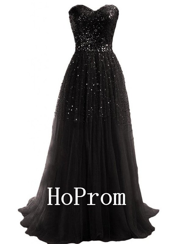 Sweetheart Prom Dress,A-Line Prom Dresses,Long Evening Dress