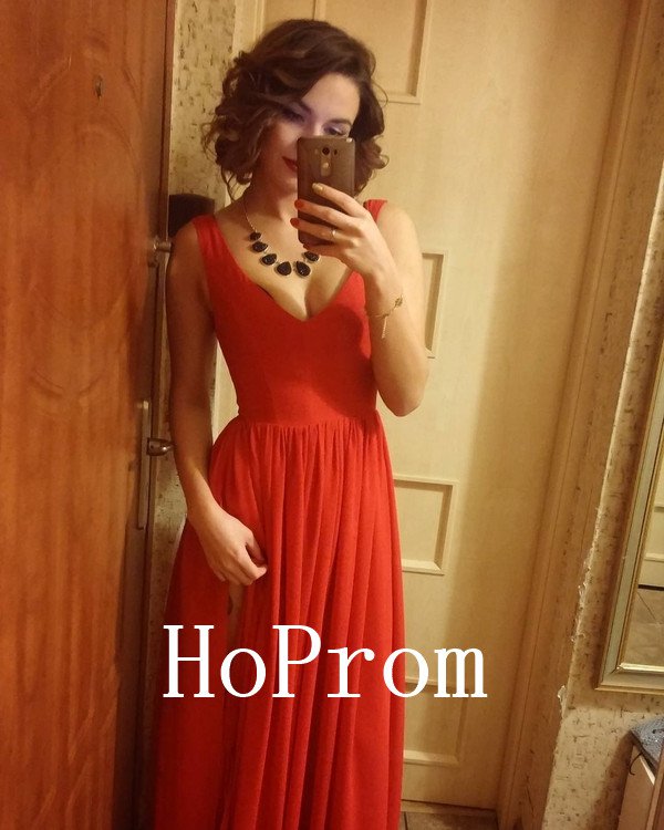 V-NeckProm Dress,Sleeveless Prom Dresses,Evening Dress